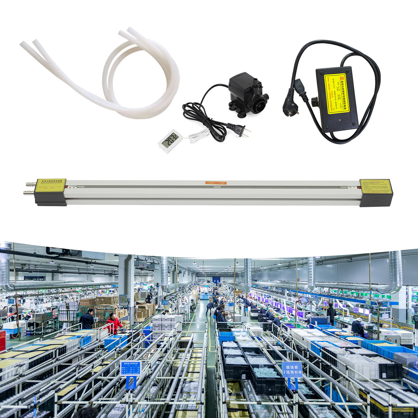 24 inch Acrylic Bending Machine Light Box Plastic PVC Heater Bender 800W 110V US