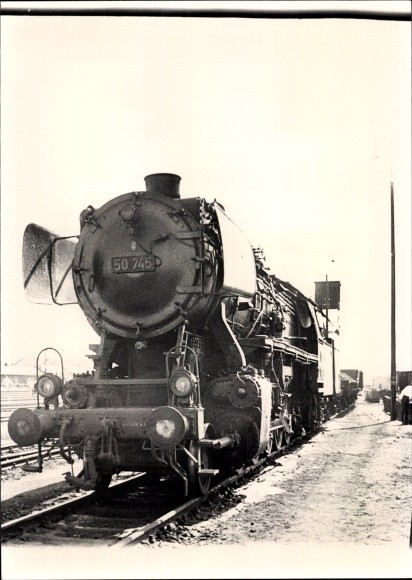 Photo Marktredwitz in Upper Franconia, German Locomotive 50745 - 10364558