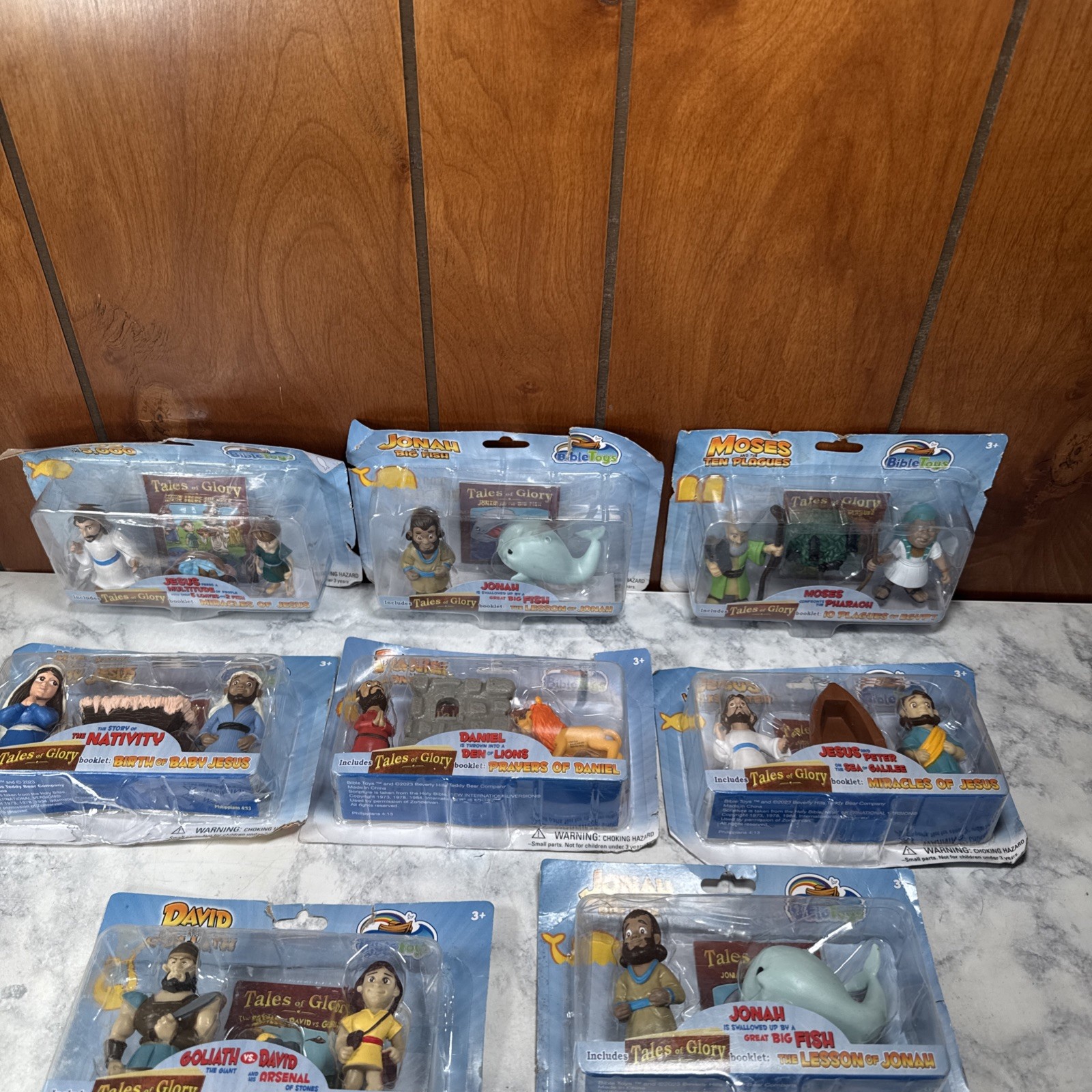 Tales Of Glory Jesus Toys, Bible Toys, David And Goliath, Moses, Jonah, Daniel 8