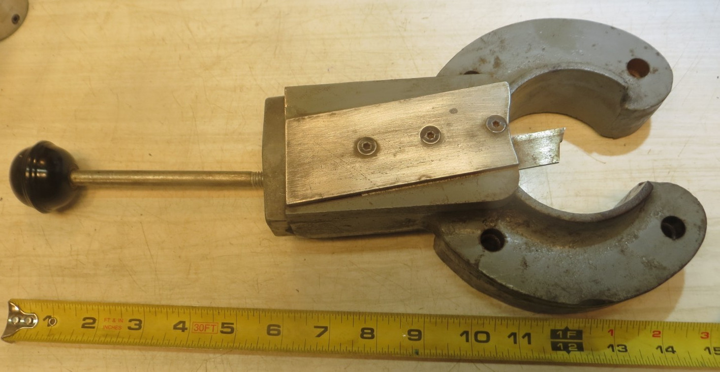 Lathe Vertical Cut Off Slide Attachment Similar to Hardinge