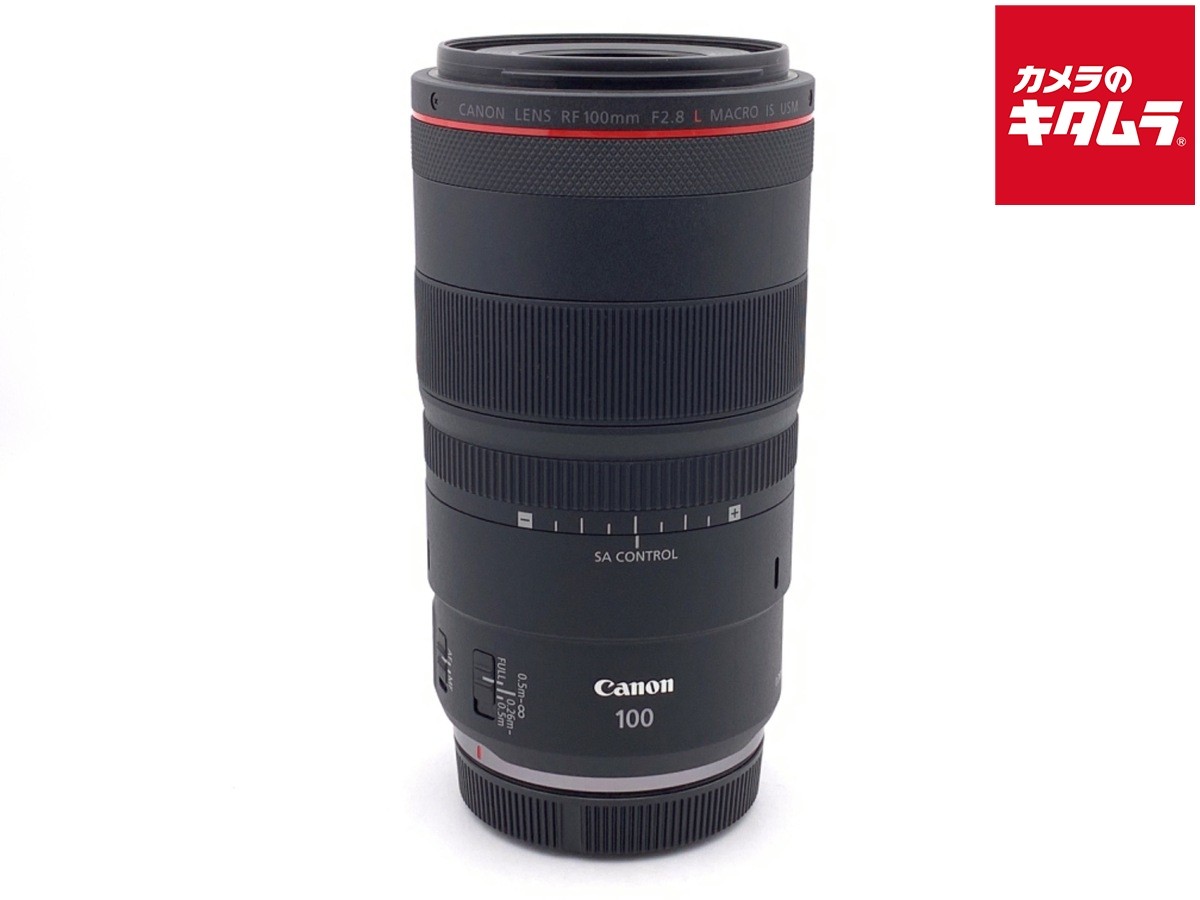 CANON RF100mm F2.8 L Macro IS USM for Canon RF mount -Mint- 0748