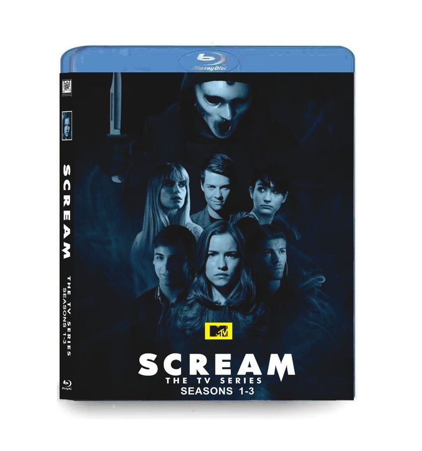 Scream The TV Series season 1-3 （3BD) All Region New Box Set