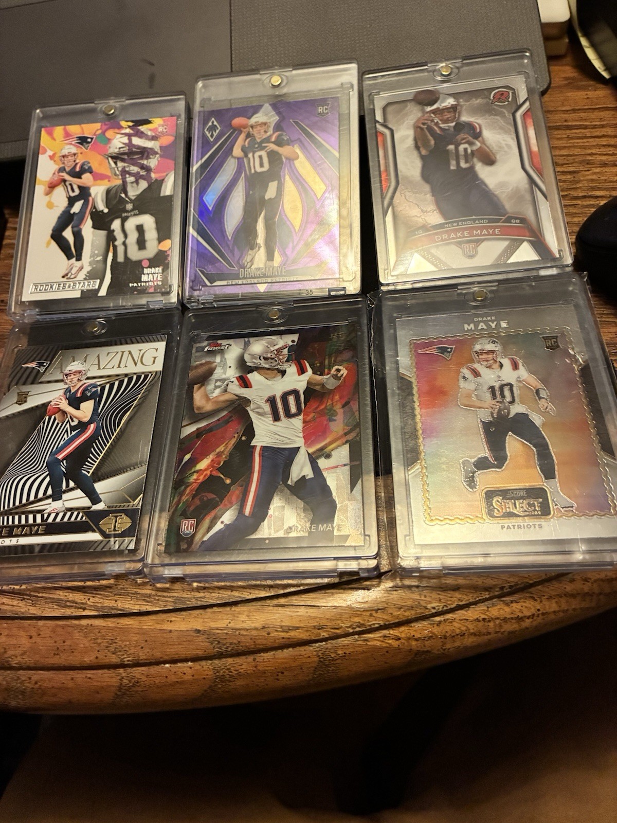 Drake Maye 2024 Rookie Cards From