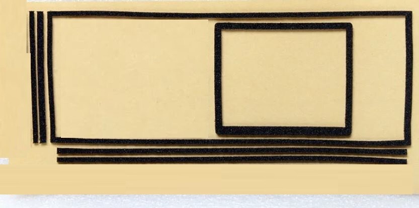 【1 set with INSTRUCTION】Precut Light Seal Kit PENTAX 67 from Japan 800