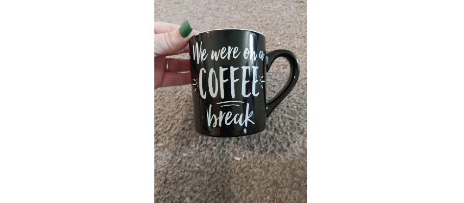 Black friends coffee mug