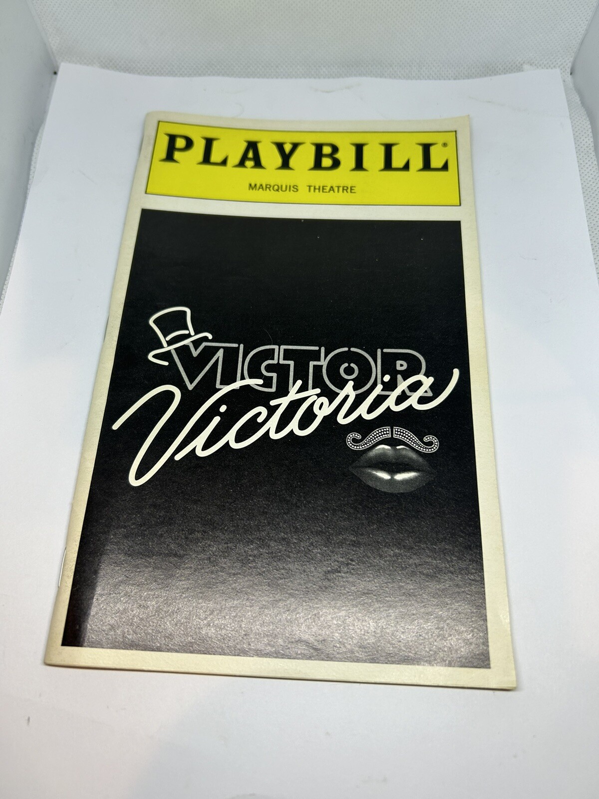 Playbill 1997 Victor Victoria Raquel Welch Tony Roberts Marquis Theatre Broadway