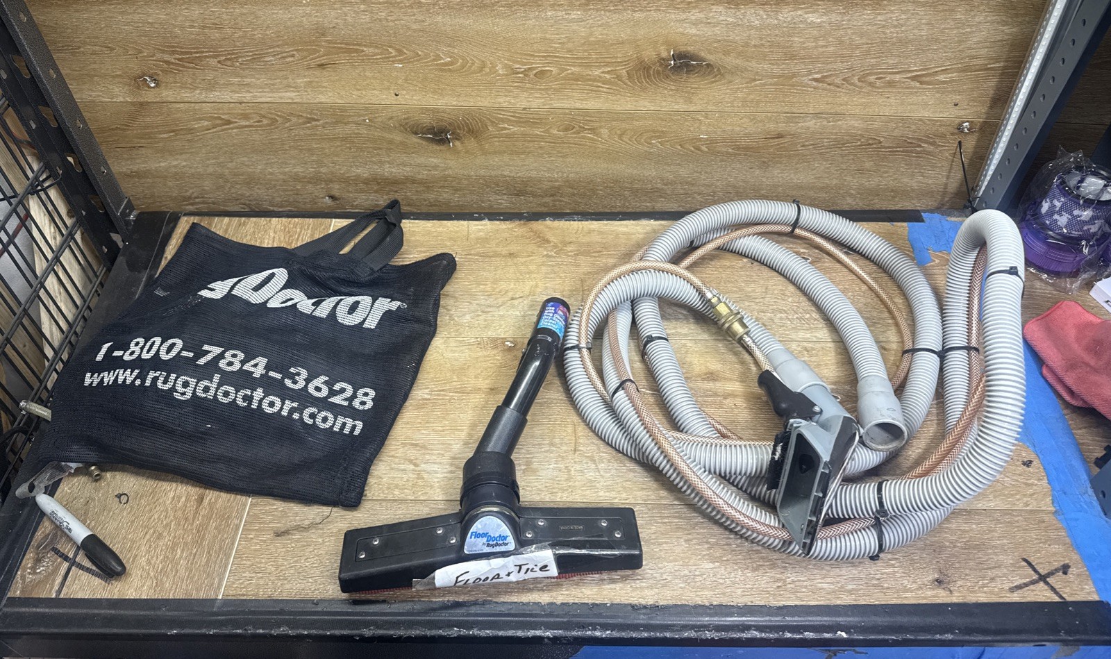 Rug Doctor Bundle 12 Foot Hose floor And Stairs Upholstery Tool Floor Tile 