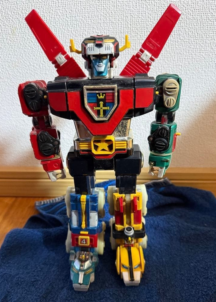 1981 King of the Beasts Golion Chogokin Popy Transformable Robot Japan Anime VTG