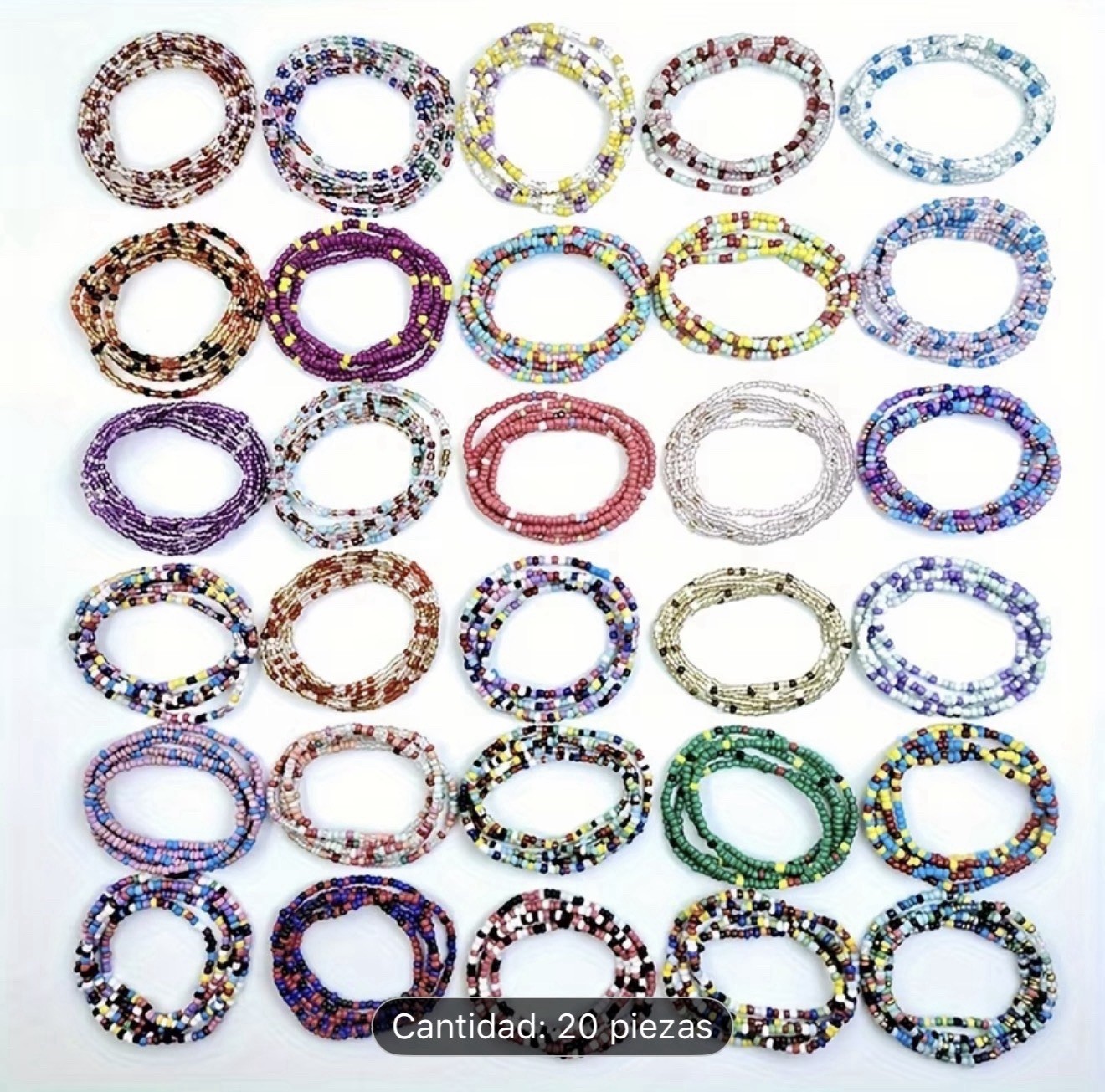 20 ELEKE RELIGIOSO SANTO Already Blessed,Collares Consagrado, Necklace,YORUBA