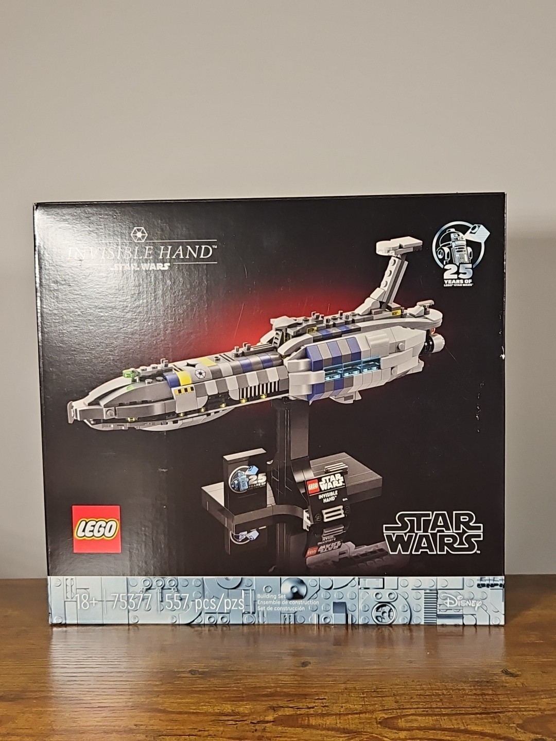 LEGO Star Wars 75377 Invisible Hand 25th Anniversary Starship Sealed Retired Set