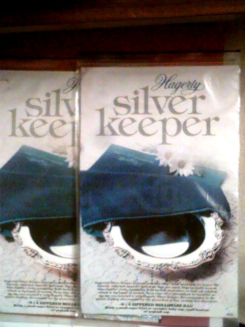 Lot of 2 Hagerty Silver Keeper 6 x 6 Zippered Bag NIP