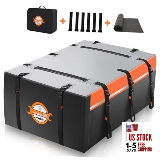  Rooftop Cargo Carrier PVC Car Roof Cargo Carrier Waterproof 20 Cubic CUBE-20-U