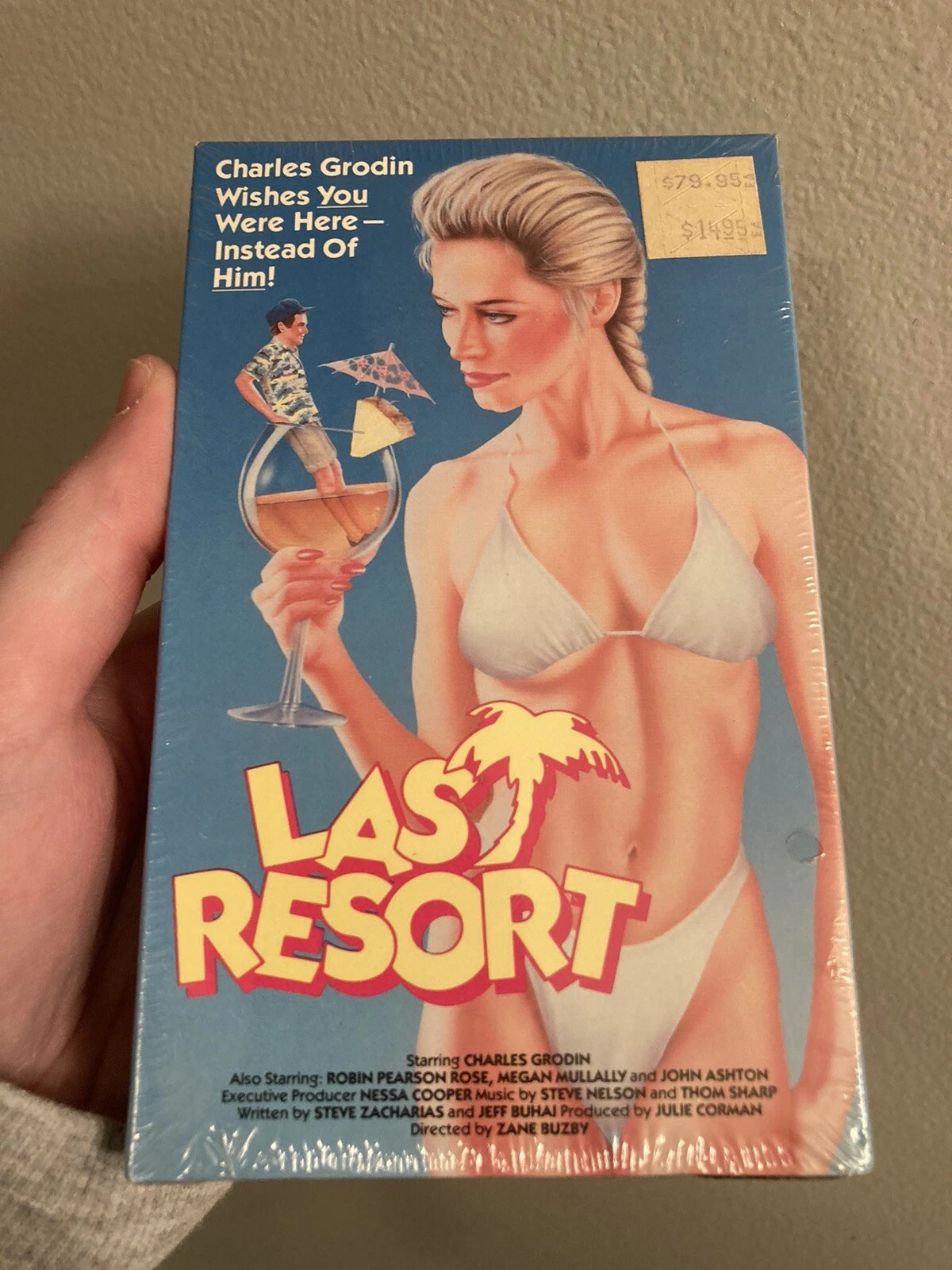 Last Resort Betamax Beta Movie Charles Grodin 80’s Comedy NOT VHS new Sealed