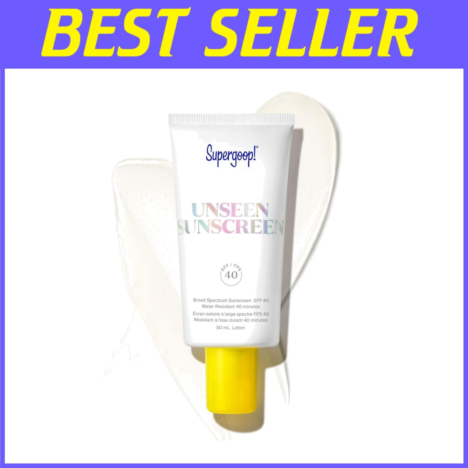 Broad Spectrum SPF 40 Sunscreen - Skin Nourishing Formula