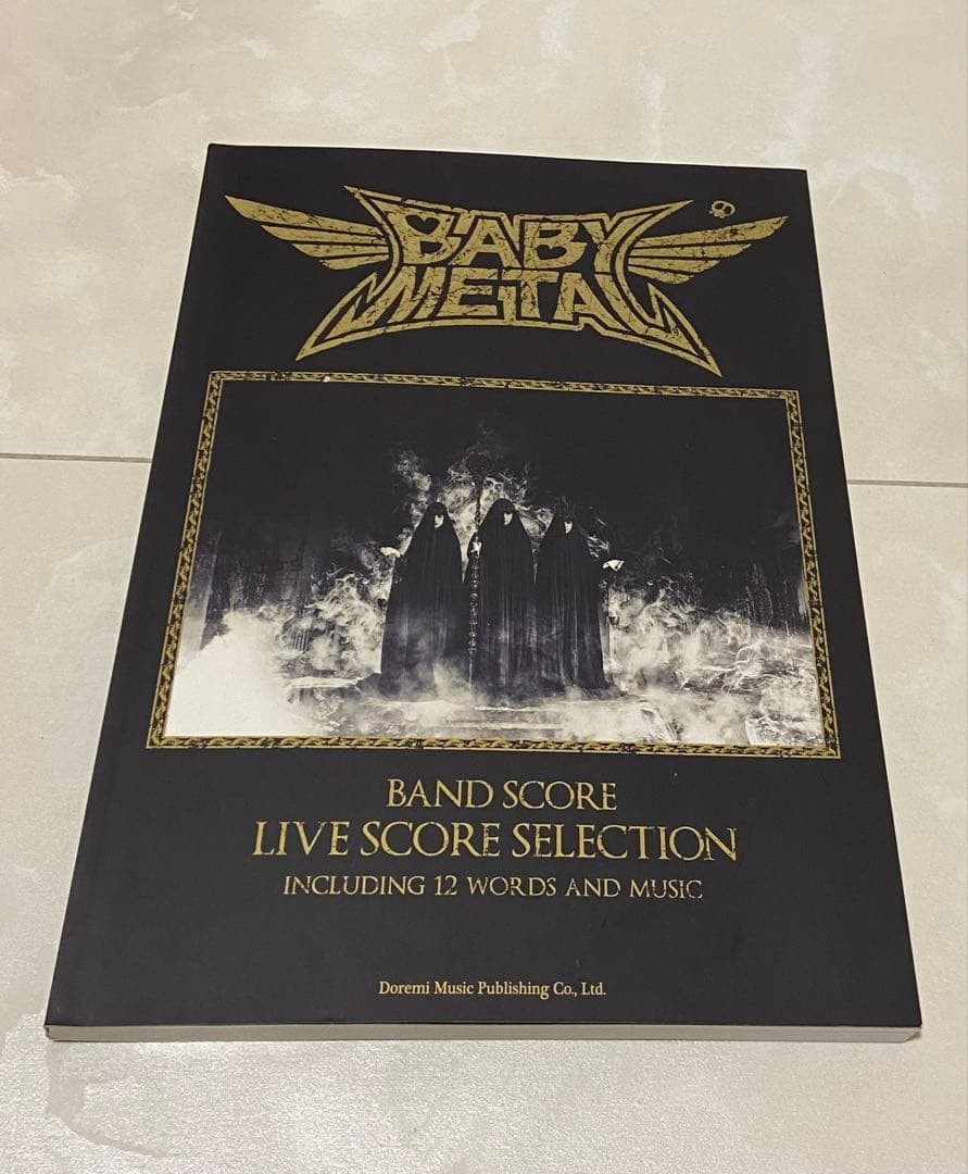 BabyMETAL Live Score Selection Band Sheet Music 12 Songs New RRF