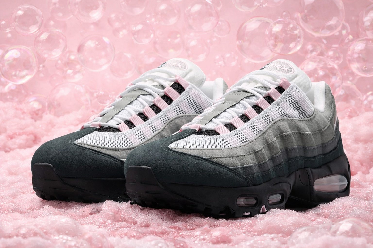 Women's All Size US A-i-r Max 95 Big Bubble 'Pink Foam'