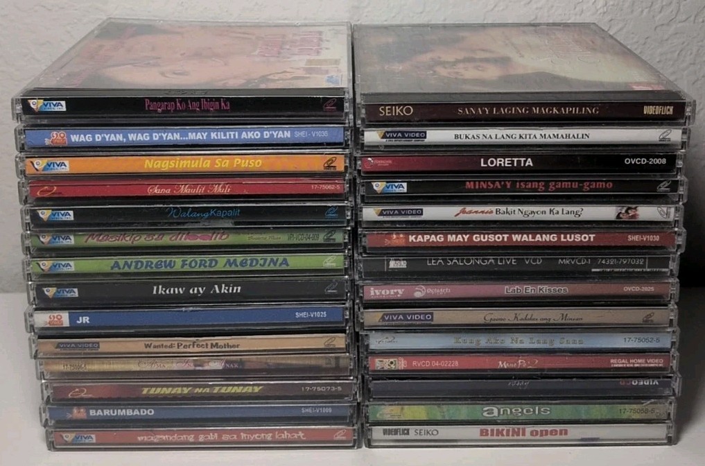 Lot Of 33 Filipino Films VCD Movies R37/R38