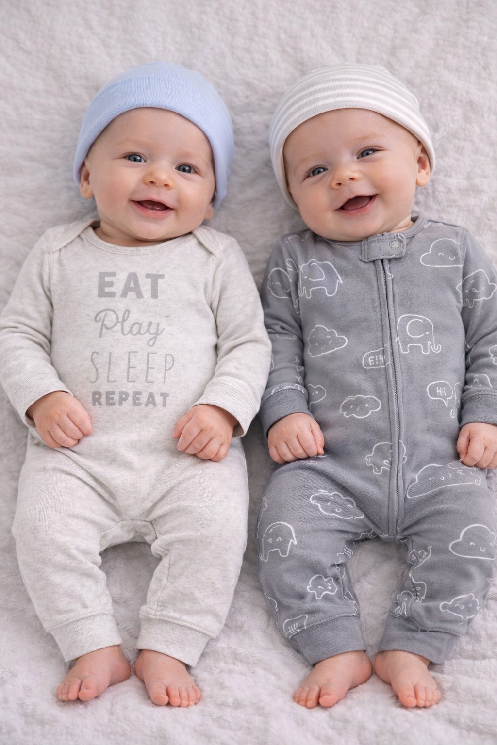 Carter's  Baby Boys' 2-Pack Jumpsuits  6 Months