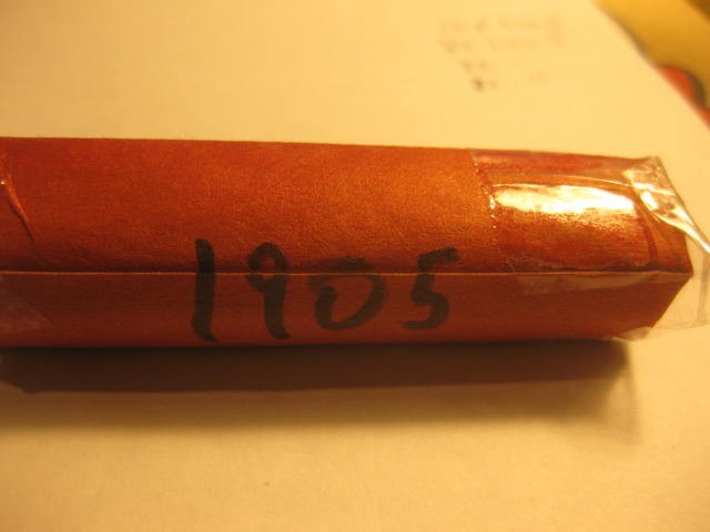 1 Roll ( 50 coins) 1905 Indian Head Cents Avg. Grades
