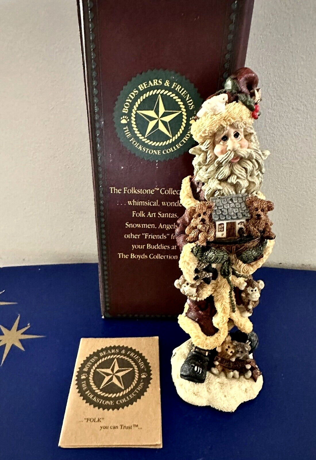 Boyds Bears & Friends Folkstone Collection  Nick Noah