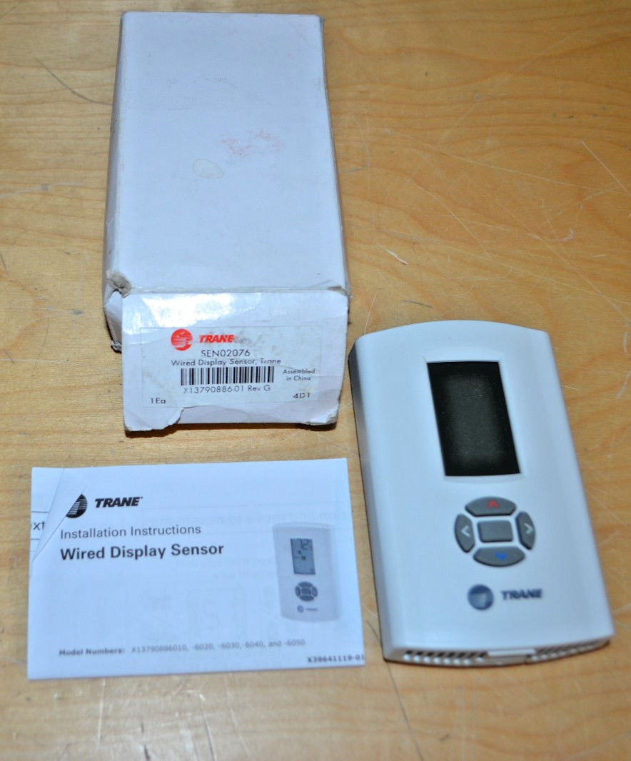 TRANE ~ X13790886010 Rev. H ~ SEN02076 ~ *no hardware pack*  (v)