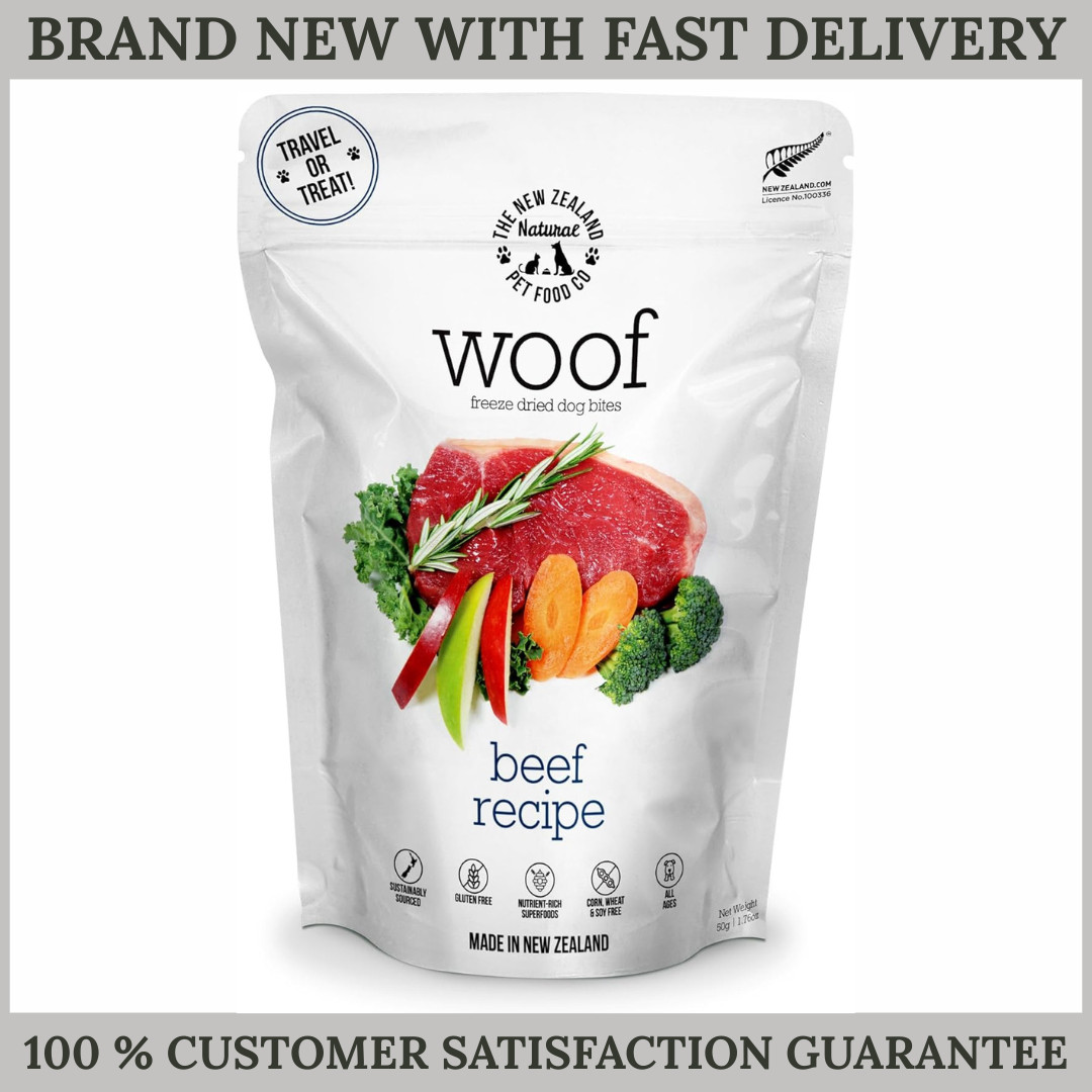 Beef Freeze Dried Dog Food Topper High Protein Dog Treats 1.76oz