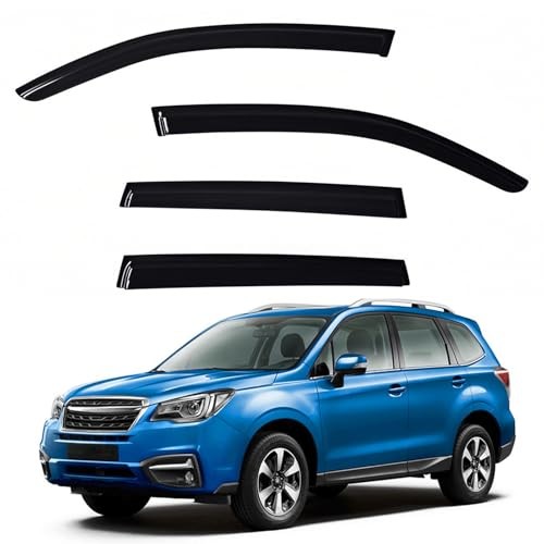 Window Visors Rain Guards fits Out-Channel Window Wind 2014-2018 Forester