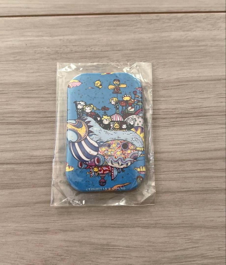 Yoshitaka Amano Adventure Flight Can Badge Fantasy Art Exhibition