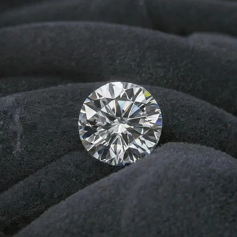Lab grown 5.00 Ct Round Cut Natural D Color Loose Diamond VVS1 Certified S426