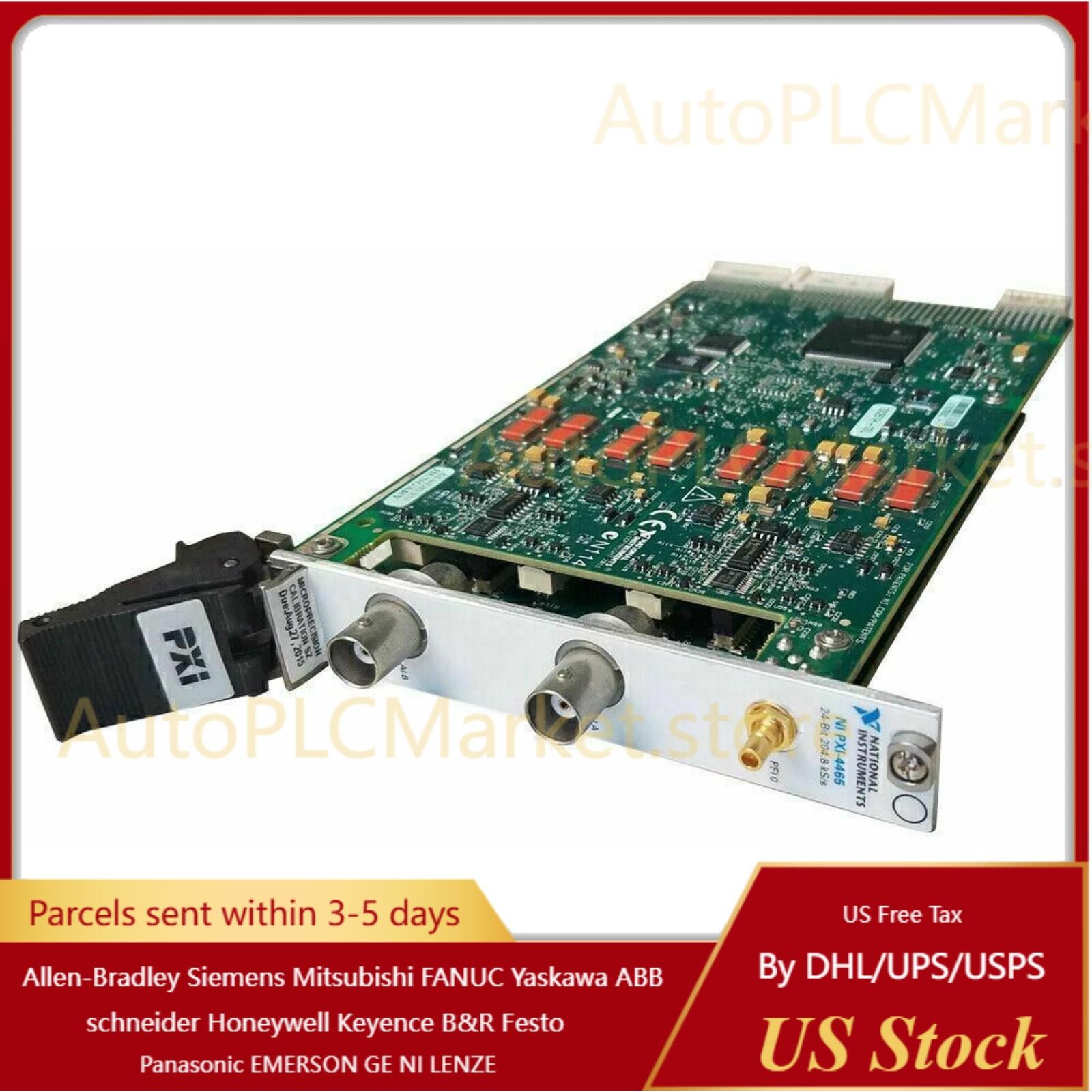 US Free TAX NEW NI PXI-4465 PXI 4465 2-Input Dynamic Signal.