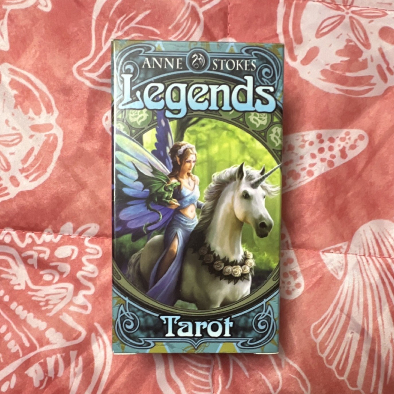 Anne Stokes Legends Tarot Card Deck by Fournier 78 Cards & Guide Booklet