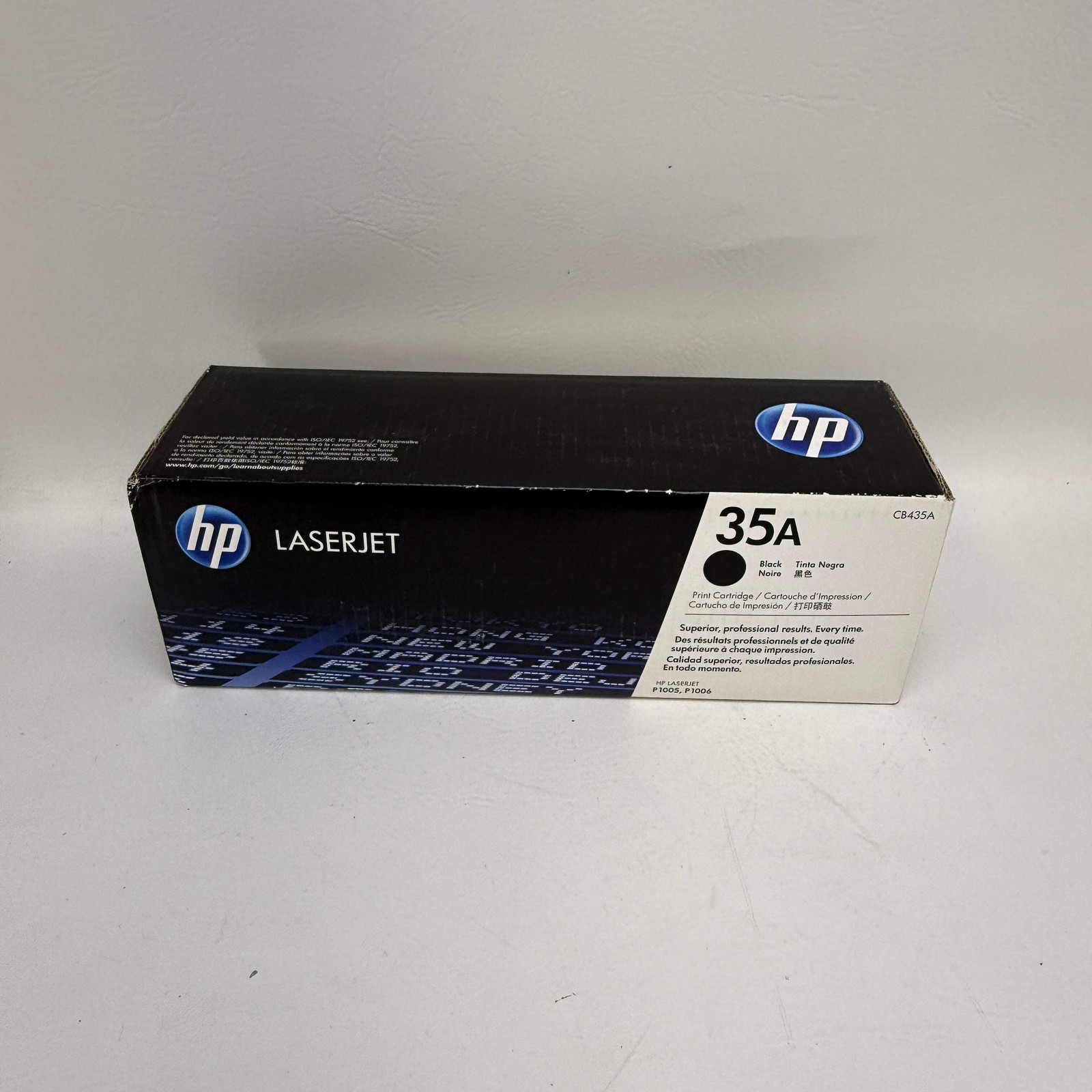 New HP 35A CB435A Black Toner Cartridge for HP LaserJet