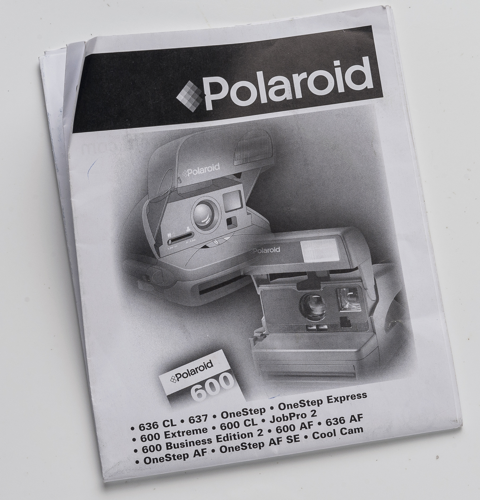 Manual Polaroid 636 CL 637 600 Onestep Express Guide