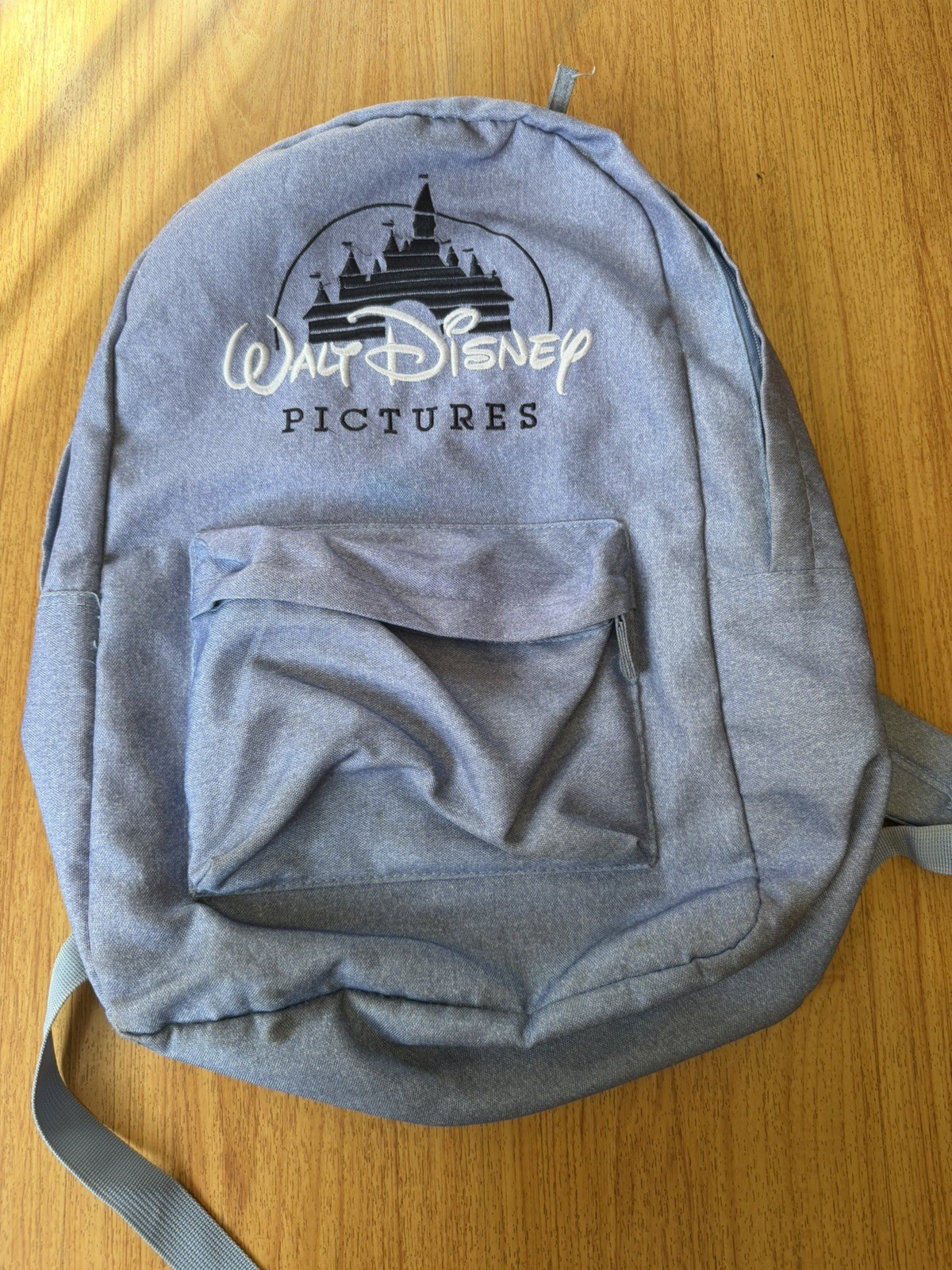 Walt Disney Pictures Large Blue Padded Lightweight Backpack 
