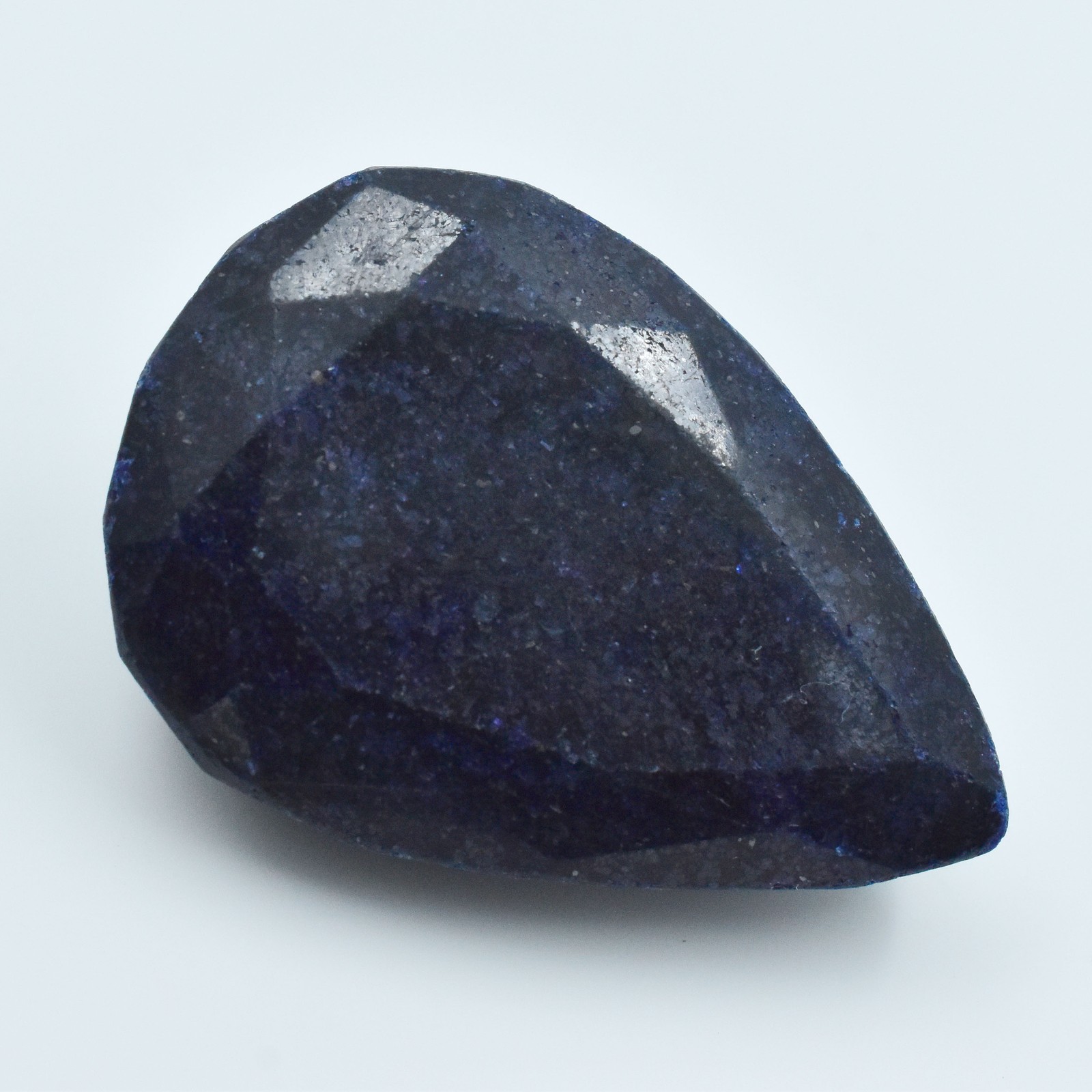 Blue Sapphire CERTIFIED Pear Cut Pendant Size 185.85 Ct Natural Loose Gemstone