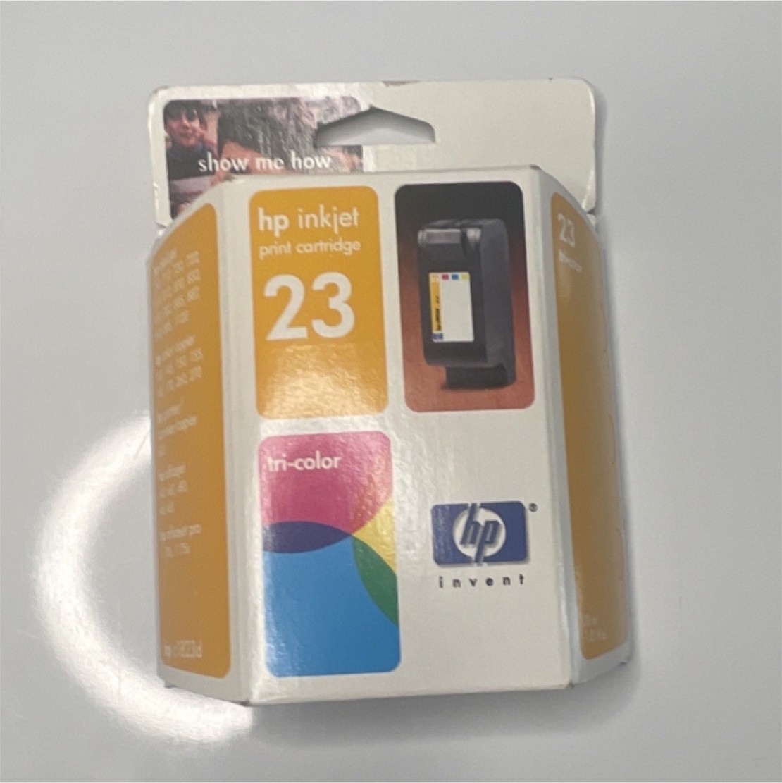 HP 23 Tri-Color Genuine Original Inkjet Print Cartridge For HP
