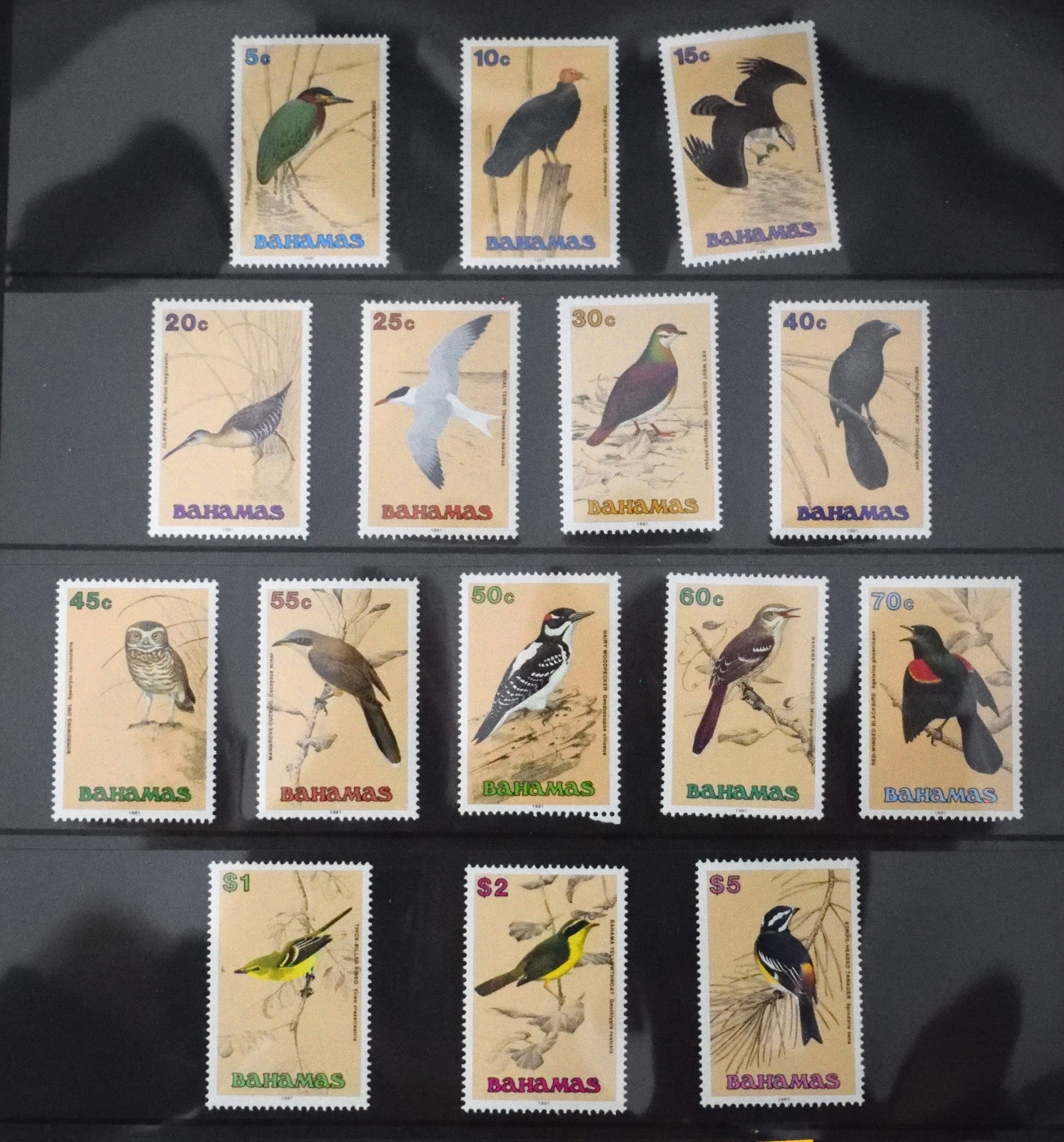 BAHAMAS STAMPS   full set no faults  MNH  1991 ~~L@@K~~