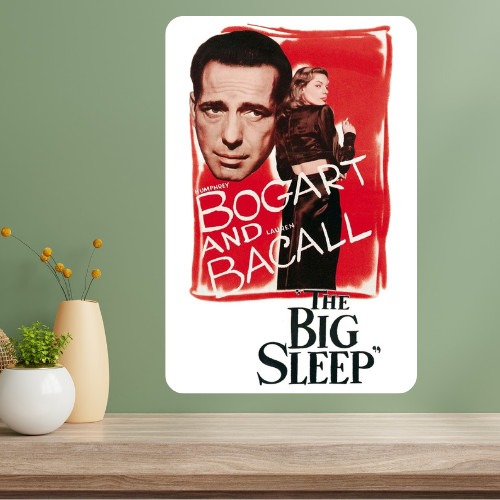 The Big Sleep Classic Movie Metal Poster Sign