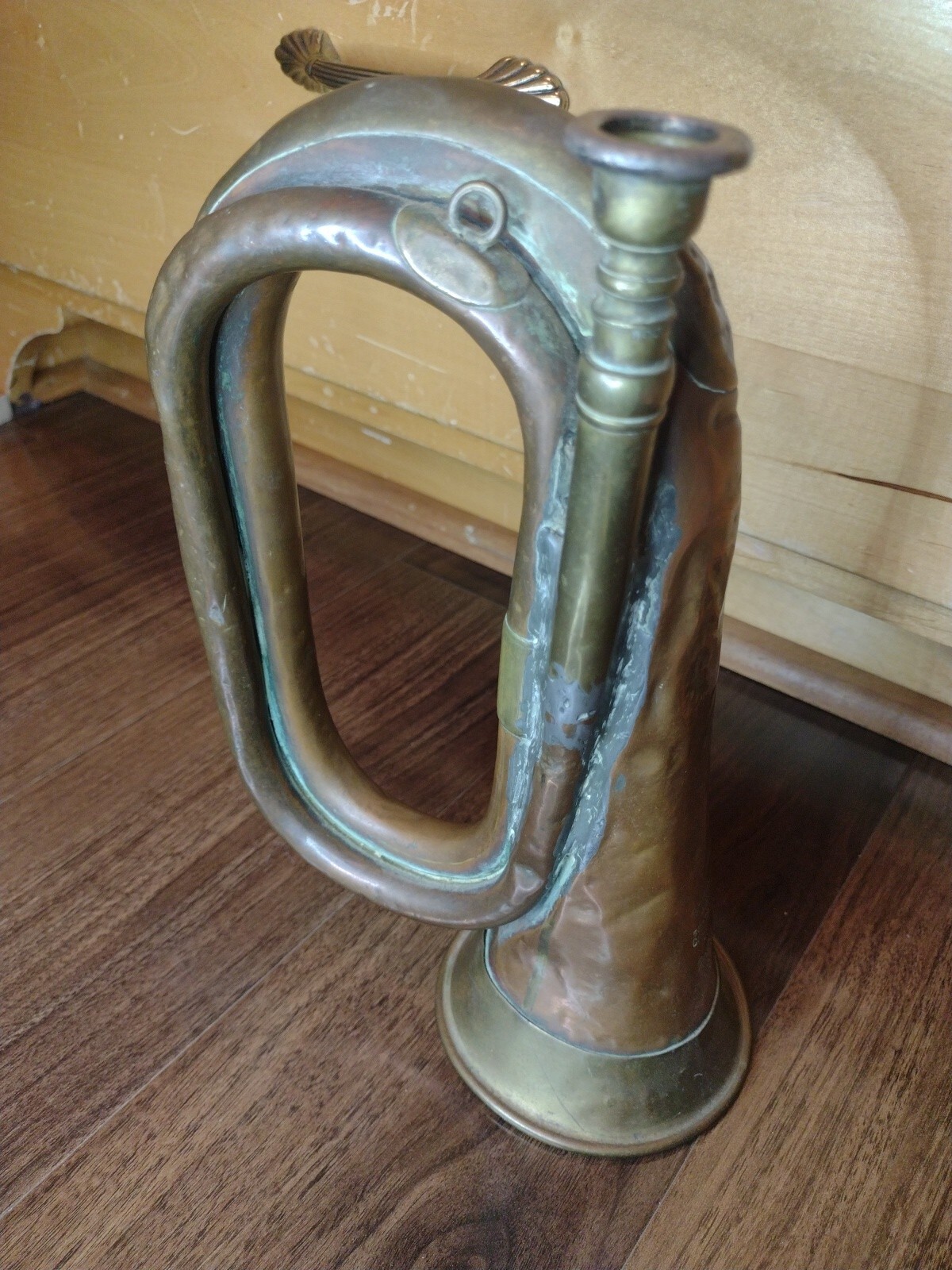 1911 Henry Potter & Co Bugle 2nd md 12-12 Charing Cross Road London Hunting Horn