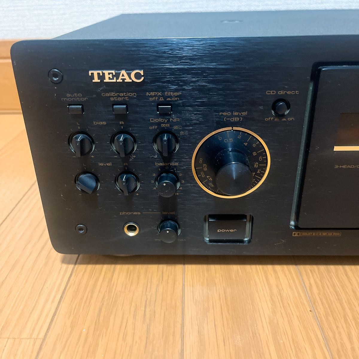 TEAC V-6030S Cassette Deck Rare Vintage For Parts