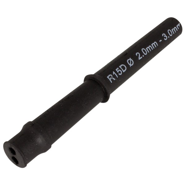 HellermannTyton - CL-R15D-01 - Cblelok R15D 2.0-3.0 mmx1 CR Blck - (Pack of 1)
