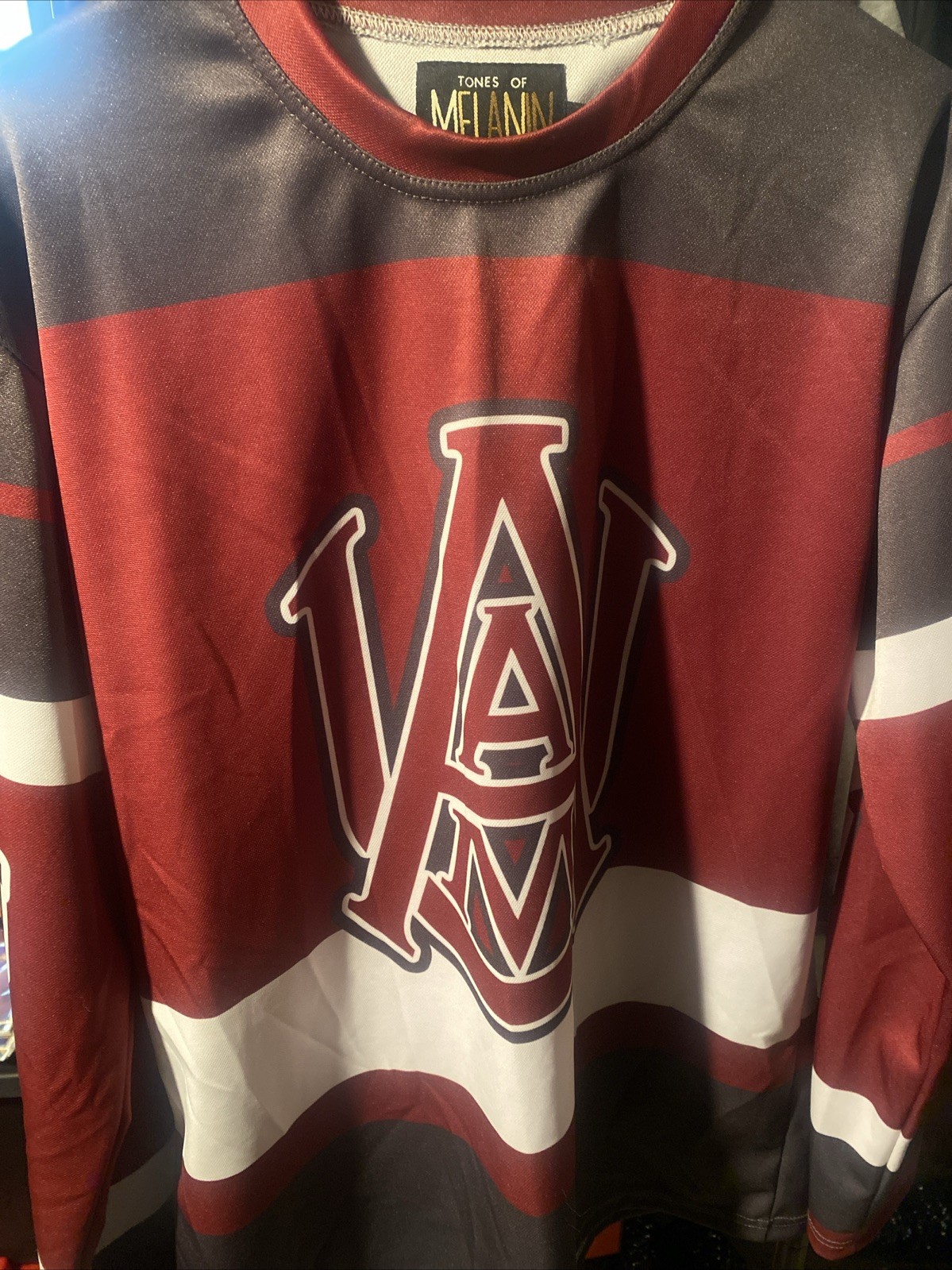 Alabama A & M Bulldogs Tones Of Melanin Practice Type Jersey XL