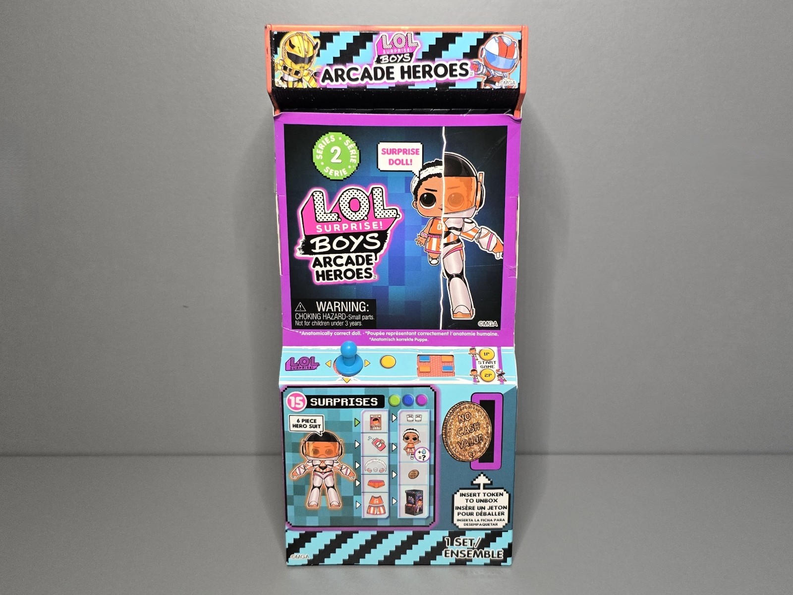 LOL, Surprise!, Boys Arcade Heroes, Series 2, 15 Surprises!, BNIB