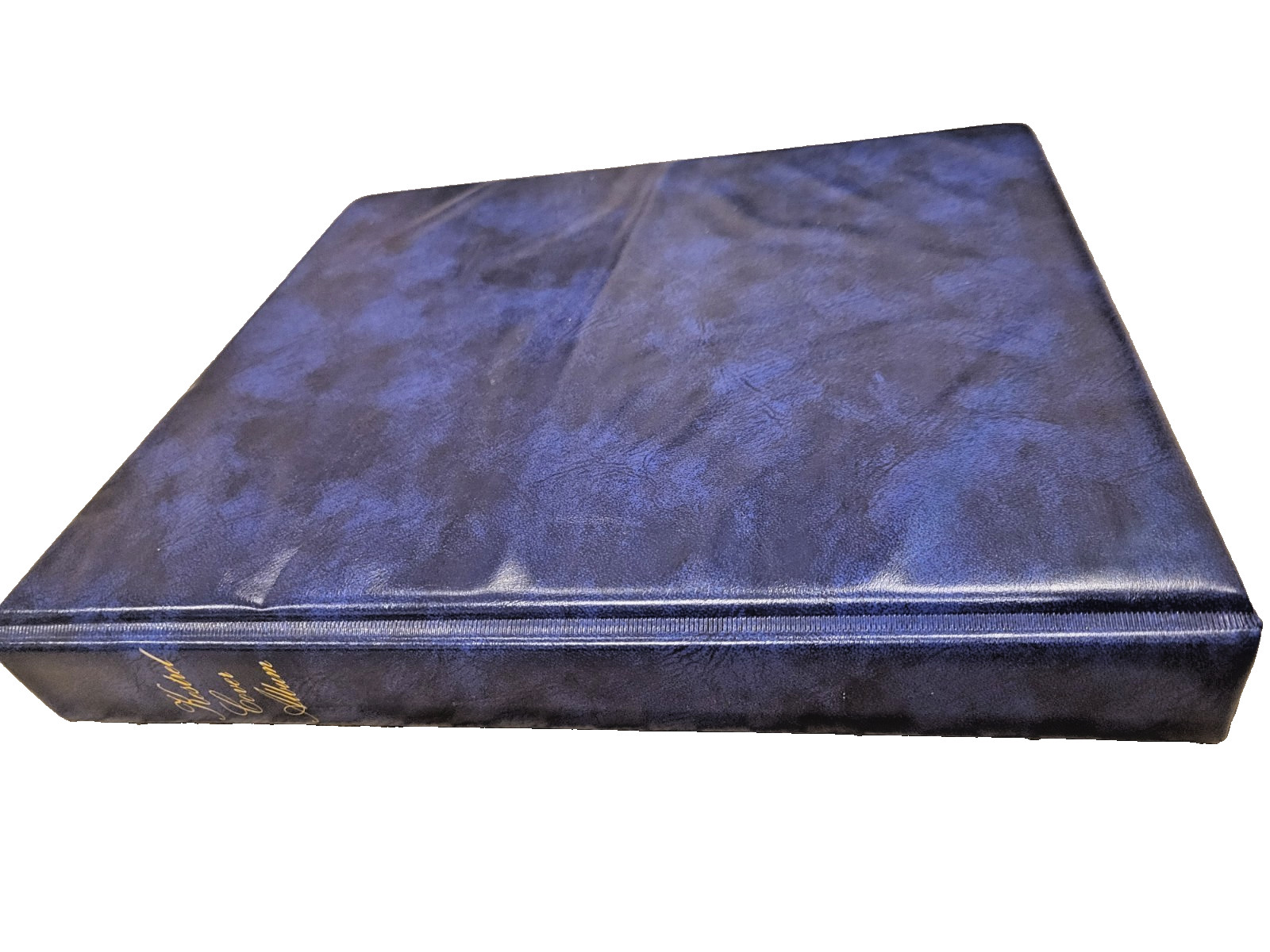 Kestrel Blue Cover Album 4-Ring Binder with 18 Sleeves