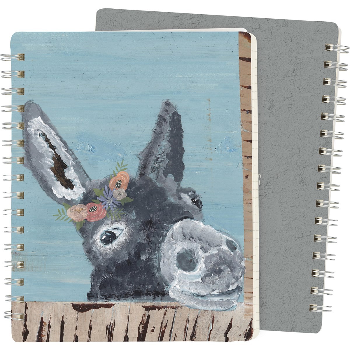 Spiral Notebook - Donkey