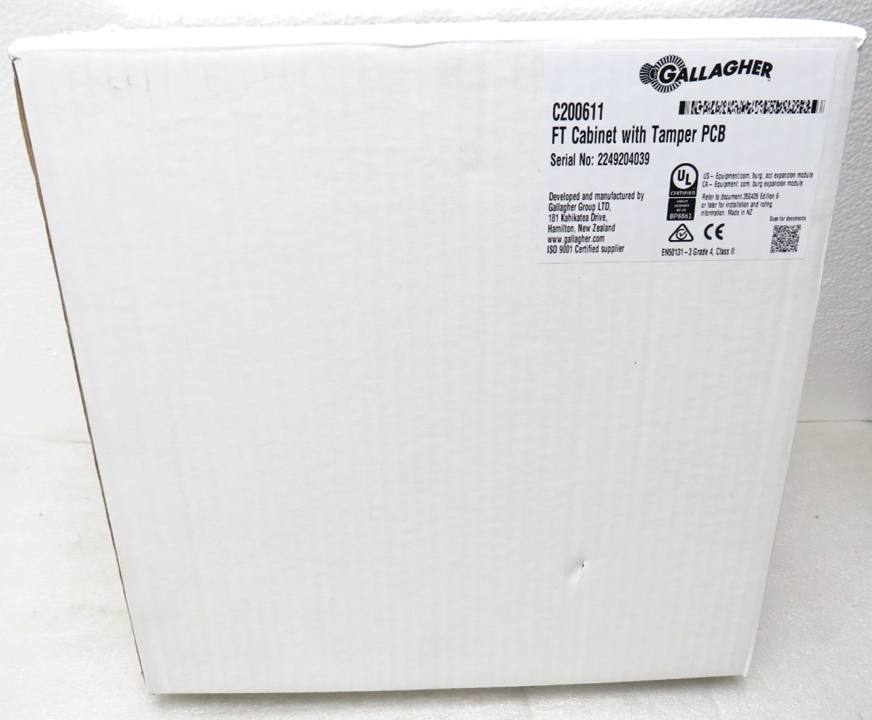 Gallagher C200611 I/O Accessory Single Cabinet [CTKC]