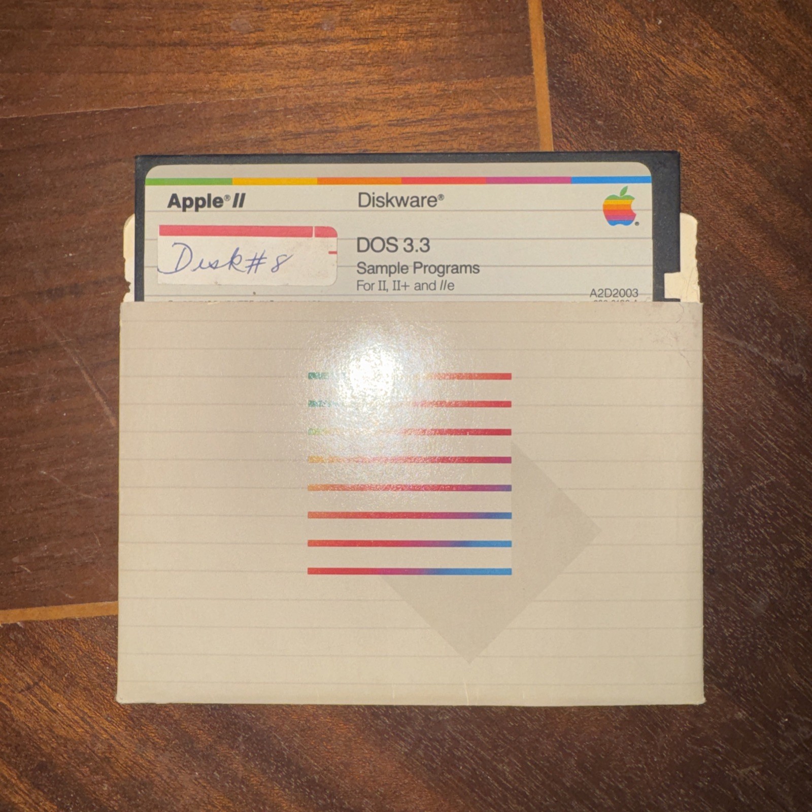 Apple Computer DOS 3.3 Sample Programs Disk for Apple II 1982 A2D2003 680-0186-A