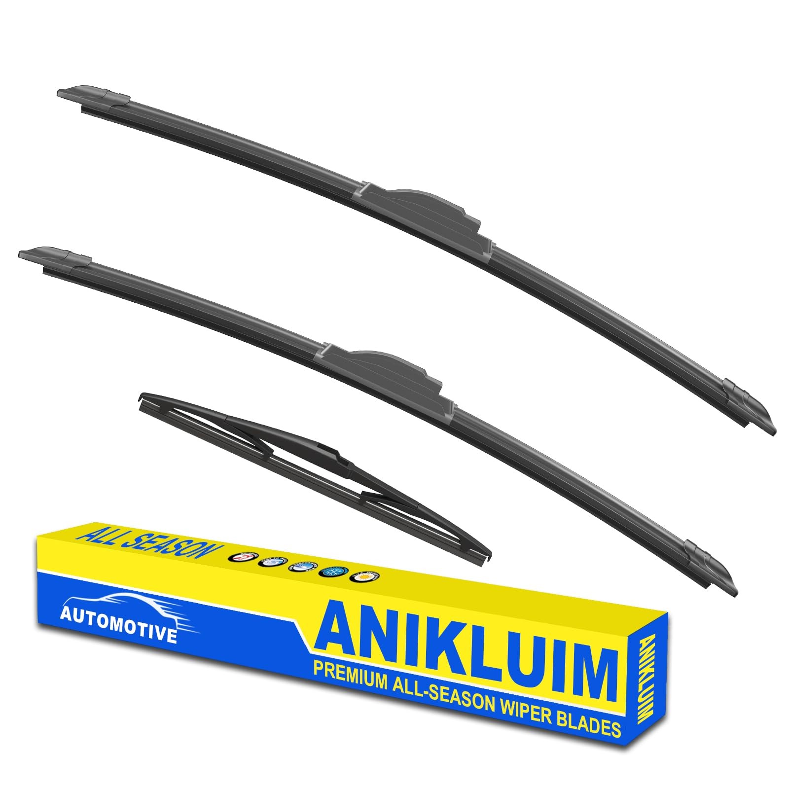 ANIKLUIM® 28"+ 20" Wiper Blades with 2011-2020 Toyota Sienna-28''+20''+16'' 
