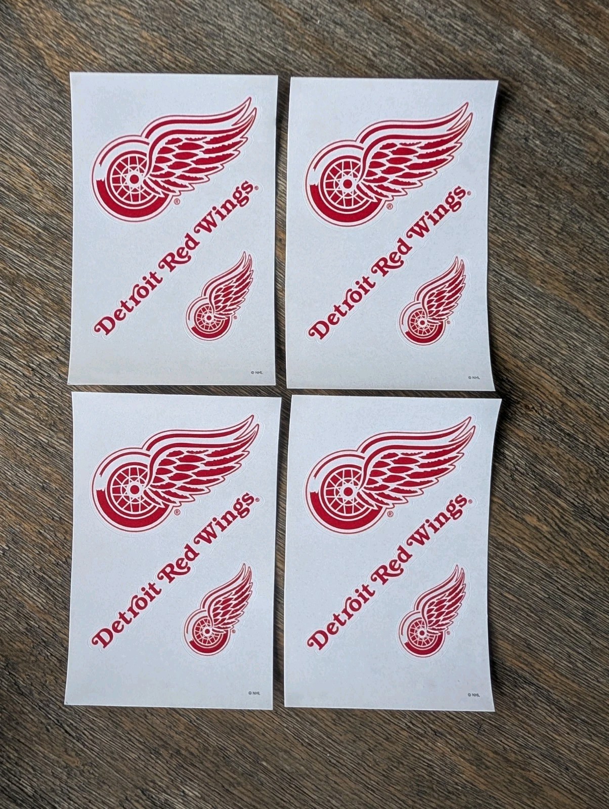 Pittsburgh Penguins Official Licensed Logo Decal / Sticker Lot Of 4 NHLSFOL Set