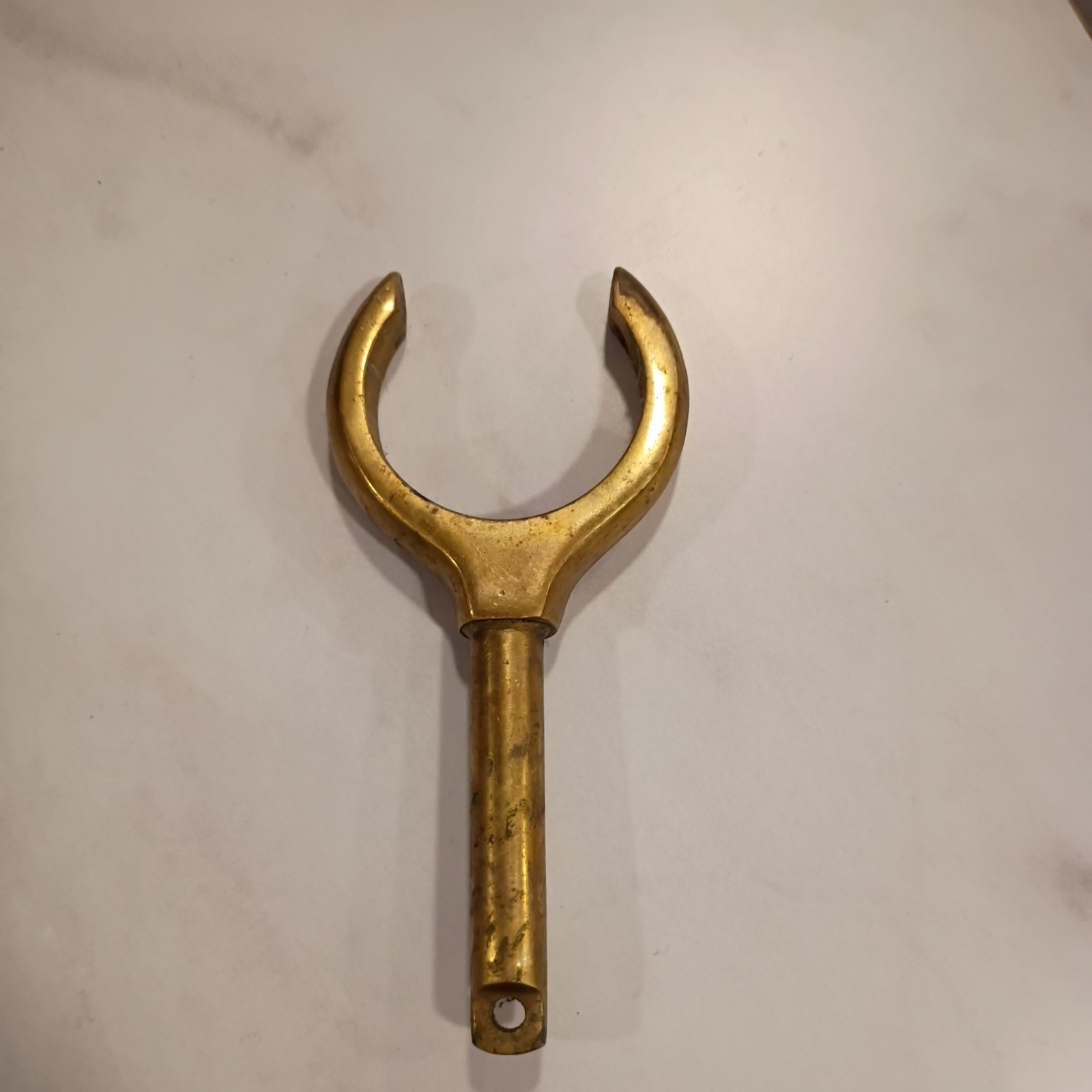 Solid Brass Oar Lock 5”